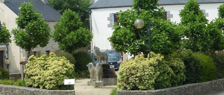 Le Cloitre saint Thégonnec_place