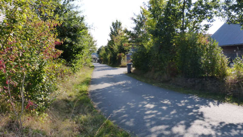 Barrière trottoir bois Rustique - Aire de repos & Sentier pédestre