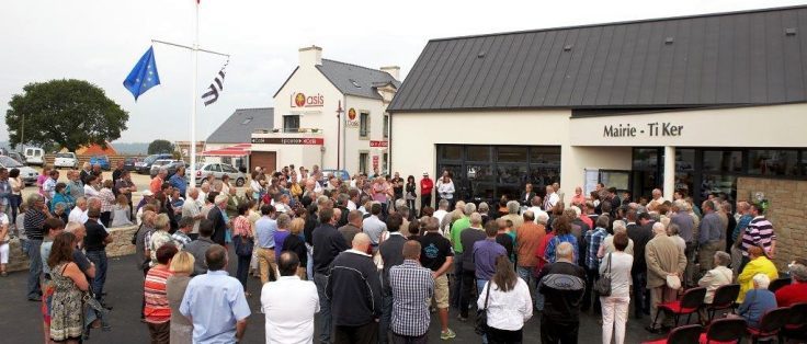 Plouégat-Moysan inauguration mairie