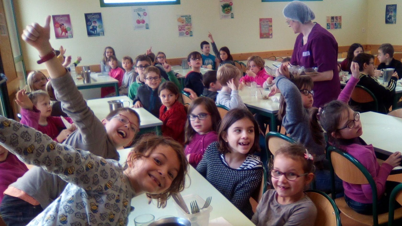 Le restaurant scolaire de Rosnoën