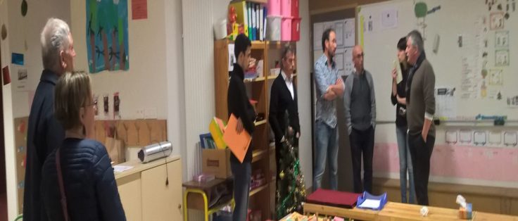 Visite du pôle enfance de Bouvron