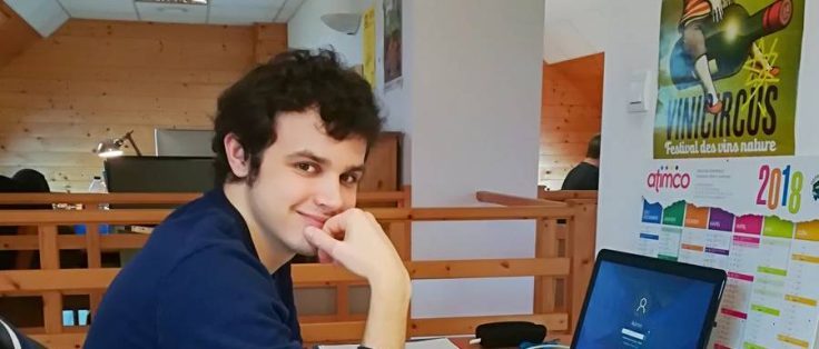 Vincent Rodrigues, stagiaire en communication