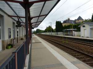 Quai de la gare de Quimperlé