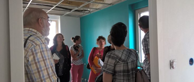 Visite pole petite enfance Pipriac 5 juillet 2018