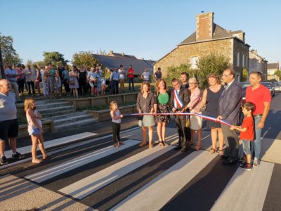 La Baussaine inauguration du bourg