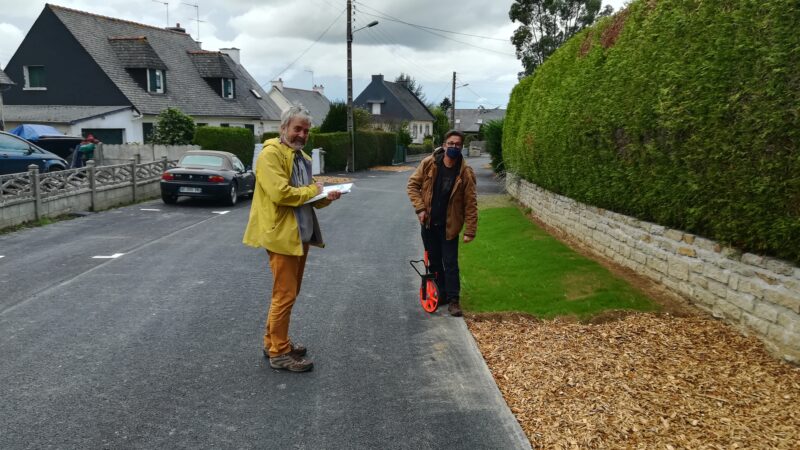 réaménagement lotissement Lanvallay