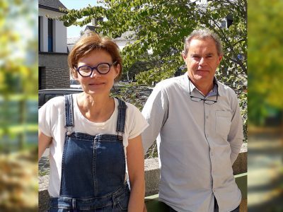 Delphine Mesgouez et Pascal Laporte, adjoints à Plérin (22)