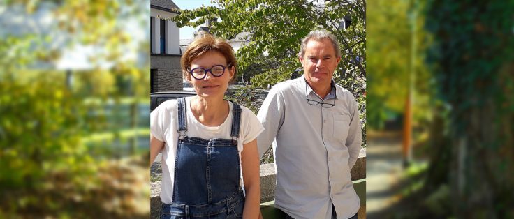 Delphine Mesgouez et Pascal Laporte, adjoints à Plérin (22)