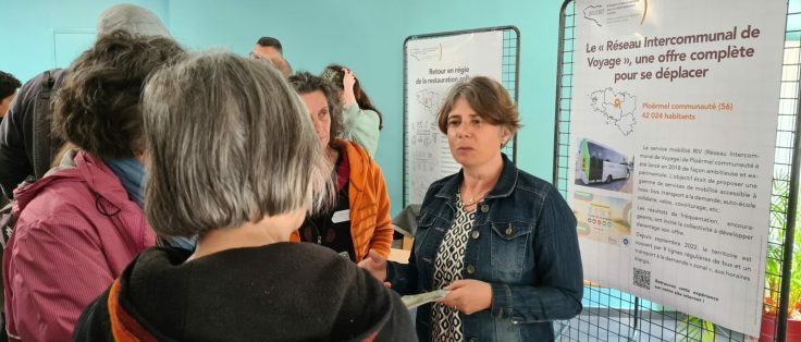 Ploermel Communauté tient un stand durant le forum des initiatives et des partenaires